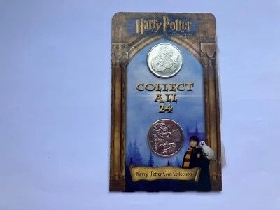 Asda Harry Potter Medal/Coin Collection Philosophers Stone Wizard Coins/Dursleys - image 1 of 4