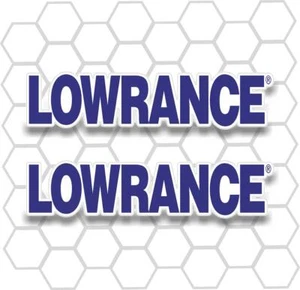 Lowrance Boat Fishing Graphics Marine Decals Professional Vinyl - Picture 1 of 1