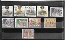 GREAT BRITAIN 1986. 2 SETS. AIRFORCE & XMAS . SET 3. VERY FINE USED. AS PER SCAN