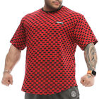 BGSM Ragtop Rag Top Shirt T-Shirt Bodybuilding RAGTOP 3336-RED checked