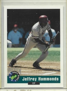 JEFFREY HAMMONDS 1992 CLASSIC DRAFT PICKS PREVIEW CARD 1 OF 11,200 CARD 4 OF 5 - Picture 1 of 2