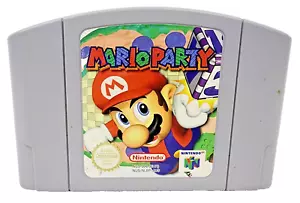 Mario Party N64 Cartridge Nintendo 64 AUS PAL Tested & Working - Picture 1 of 3