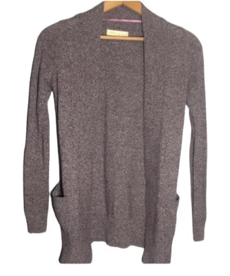 Suéter Cárdigan STARING AT STARS Marled Berenjena Púrpura Talla XS Foto 1 de 4