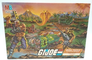 G.I. Joe Wandbild Puzzle Szene 3: Road Pig vs. Repeater (1988) 221 Teile - versiegelt - Bild 1 von 9