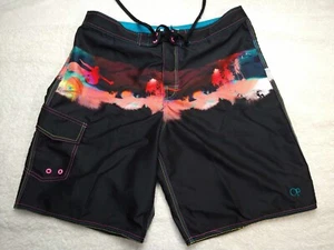 OP BOARDSHORTS BADEHOSE - GR 36 - KLETTVERSCHLUSS - KORDELZUG BUNDVERSCHLUSS - Bild 1 von 15