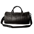 18" Duffel Genuine Travel Leather Large Vintage Gym Weekend Overnight Bag GIFT