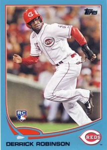 (64) 2013 actualización Topps DERRICK ROBINSON Walmart azul novato rojo #US99 LOTE - Imagen 1 de 1