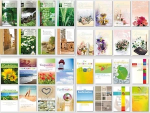 ab 24 ct. schöne Konfirmationskarten mit Umschlag,Glückwunschkarten,Blitzversand - Bild 1 von 22