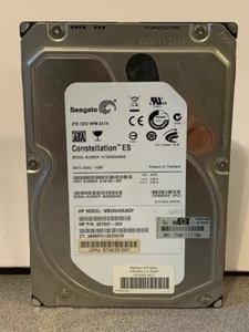 HP 507632-B21 507631-003 508040-001 MB2000EAMZF 2Tb 7.2K 3Gbps SATA 3.5'' G6/G7 - Imagen 1 de 4