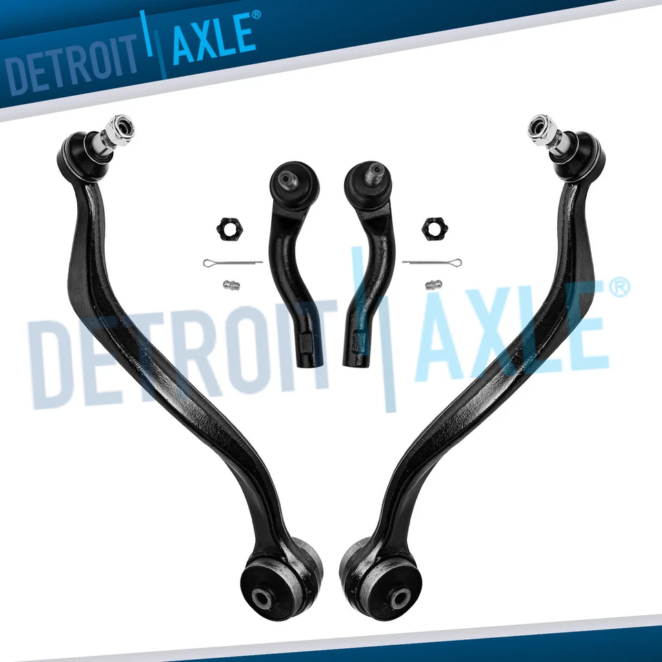 Kit de hastes de amarração externas braços de controle inferiores dianteiros traseiros para Ford Fusion Lincoln MKZ - Imagem 1 de 4