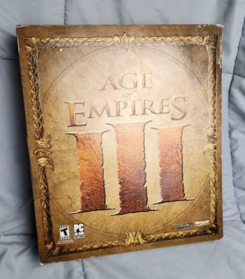 AGE OF EMPIRES 3 COLLECTOR'S EDITION PC Big Box ALMOST COMPLETE READ - Image 1 of 4