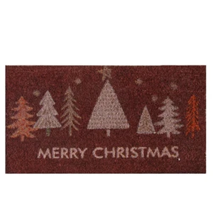 Rubber-Cal "Oh, Weihnachtsbaum!" ? Lebendige rote Weihnachten Willkommen Matte 18 x 30 - Bild 1 von 6