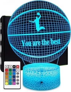 FlyonSea, Basketball Beside 7 Colors Change + Remote Assorted/Multicolor - Picture 1 of 7