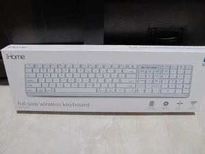 iHome Kabellose Bluetooth Tastatur mit Ziffernblock für Mac IMAC-K131s Silber - Bild 1 von 8