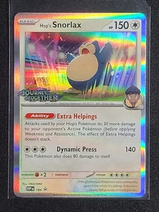 Hop's Snorlax SVP 184 (Prerelease Promo) Scarlet & Violet Near Mint - Picture 1 of 1