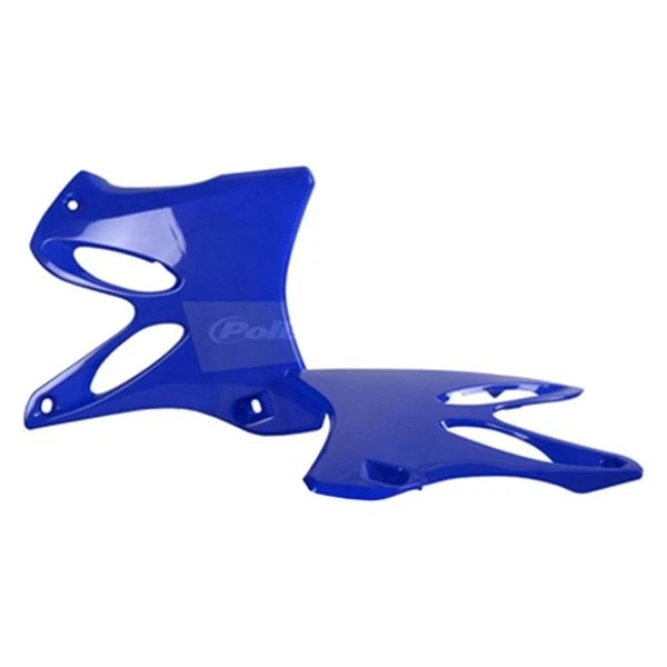 For Yamaha YZ125 2002-2014 Polisport Blue Radiator Scoops - Изображение 1 из 1