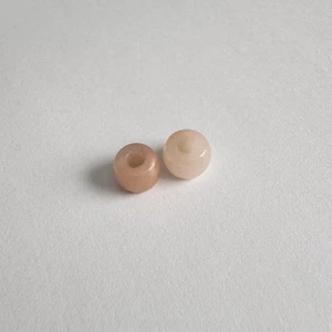 Carolina Bucci Forte Precious Bead Peach Aventurine 2 Total - Picture 1 of 4