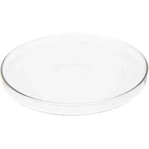 Plymor 5.5" x 5.5" Round Glass Display Tray - Picture 1 of 1