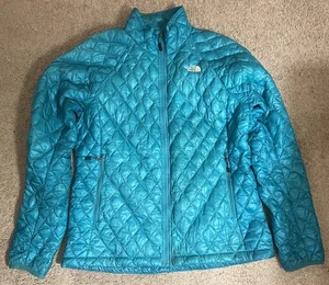 Chaqueta TNF THE NORTH FACE Grande Para Mujer Plus ThermoBall Embalable Azul ¡USADA EN EXCELENTE ESTADO! - Imagen 1 de 5