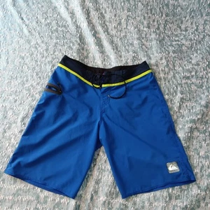 Quicksilver Board Short Swim Trunks Black Size 29 - Picture 1 of 15