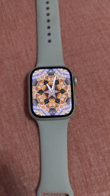 Apple Watch Series 8 41mm Gold Aluminum Case with Sports Band S GPS A2770 - Image 1 of 4