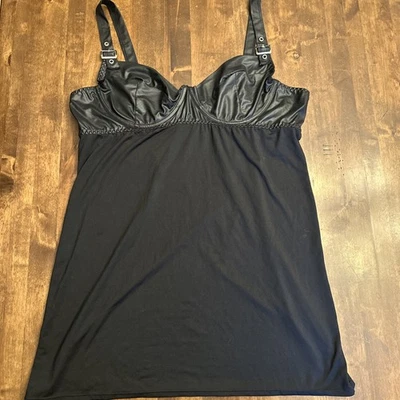 Fantasy Lingerie Plus Size 3X Black Vixen Sexy Babydoll Whimsygoth Goth Grunge - Image 1 of 4