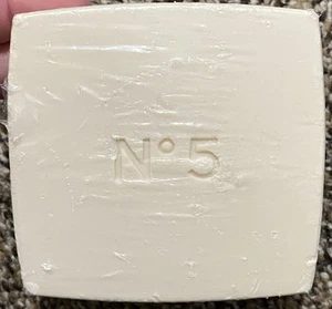 CHANEL No. 5 Perfumed Bath Bar Soap Vintage Square 5.3 Oz No Box - Picture 1 of 2