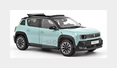 1:18 NOREV Renault R4 E-Tech 100% Open Roof 2025 Light Green NV185520 - Immagine 1 di 2