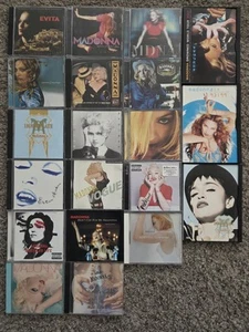 Instant MADONNA Collection! 17 CD + 3 DVD lot - Hits, Vogue, Breathless, Evita - Picture 1 of 3