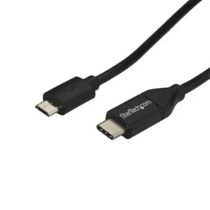 StarTech USB2CUB1M USB C to Micro USB Cable - 3 ft / 1m - USB 2.0 Cable - Micro - Picture 1 of 1