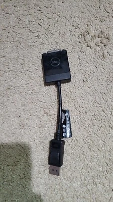 Dell Display Port To DVI Video Dongle Adapter Cable DANARBC084 KKMYD - Image 1 of 4