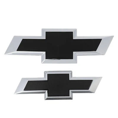 Chevrolet Blazer genuino GM 2019-2023 delantero trasero negro pajarita emblema 84188542 Foto 1 de 3