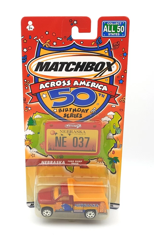 Matchbox Superfast Across America Nebraska Ford Dump Truck. 50th Birthday Series - Image 1 of 1