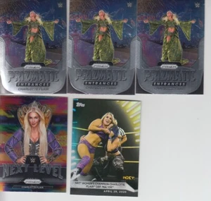 Lote de 5 insertos Charlotte Flair - Imagen 1 de 1
