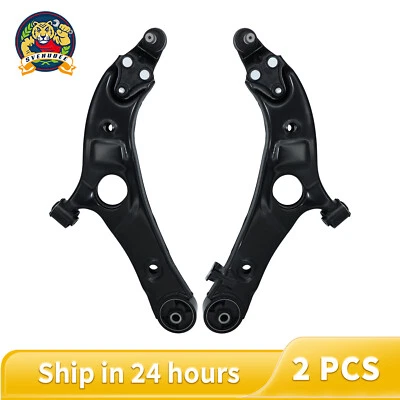 2Pcs Front Lower Control Arm Kit w/Ball Joint for 2013-2019 Hyundai Santa Fe - Image 1 of 4