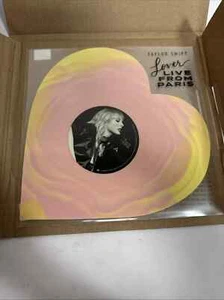 NEU Taylor Swift Lover Live From Paris Heart Shaped Vinyl ✅ IN HAND ✅ - Bild 1 von 3