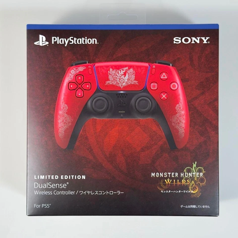 DualSense Wireless Controller Monster Hunter Wilds Limited Edition PS5 Japan - Image 1 of 1
