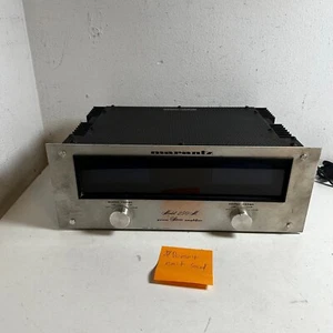 Amplificatore stereo di potenza a stato solido argento Marantz modello 250M - per ricambi - Foto 1 di 12