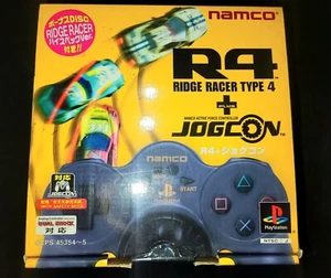 Ridge Racer Type 4 Plus Jogcon Playstation 1 PS1 Japan Imp LN Perfect no control - Picture 1 of 6
