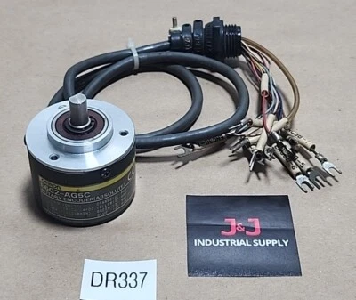 *USADO* Codificador Rotativo Omron E6C2-AG5C (absoluto) 12-24Vdc 8mm Garantia de Eixo - Imagem 1 de 4
