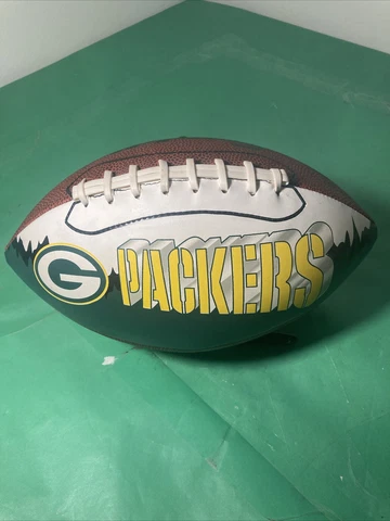 Green Bay PACKERS NFL FOOTBALL Limited Edition Franklin Football Ball Grip Rite Cover
