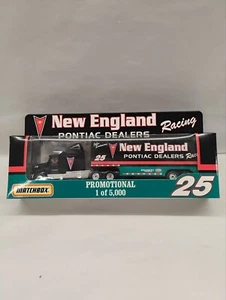 Matchbox 1996 New England Pontiac Dealers Racing #25 Matchbox Transporter 1/5000 - Picture 1 of 6