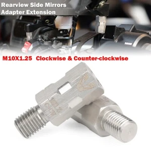 Elevador adaptador de espejos retrovisores laterales M10x1,25 mm para YAMAHA MT07 03 10 Tracer 900 - Imagen 1 de 13