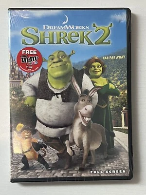 Shrek 2 DVD 2004 Full Screen, Sealed, New, Mike Myers Eddie Murphy Cameron Diaz - Image 1 of 4