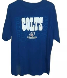 NFL Indianapolis Colts Team Logo Playoffs Shirt! Adult Large. - Picture 1 of 2
