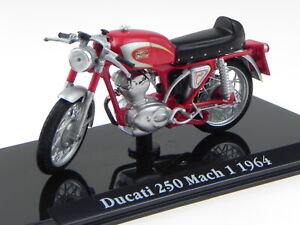 Ducati 250 Mach 1 1964 Classic moto Modell 4658109 Atlas 1:24