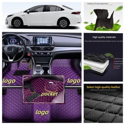 For Toyota Avalon Luxury Waterproof Car Floor Mats Carpets Cargo Liners Custom - Imagem 1 de 4