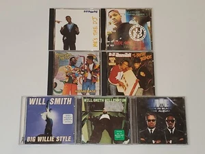Vintage DJ Jazzy Jeff Fresh Prince Will Smith Willie Style HomeBase 7 Rap CD Lot - Imagen 1 de 10