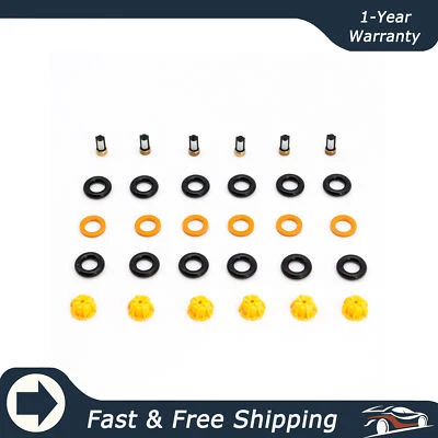 Kit de sello de reparación de inyector de combustible V6 para BMW 325I 325IS 325IX FJ291 1990-1991 Foto 1 de 4