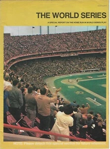 1974 - The World Series - Informe especial sobre el jonrón en juego de la Serie Mundial - Imagen 1 de 4